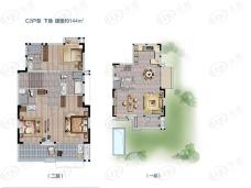 国贸远洋天和3室2厅4卫户型图