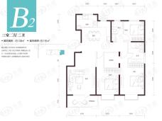 冠城大通百旺府B2户型图