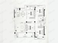 融信双杭城锦里元宝铺134㎡-A户型户型图