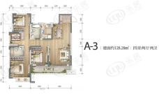 中国铁建·燕南苑4室2厅2卫户型图