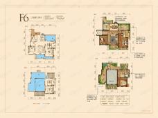 永川万达广场永川万达广场洋房F6户型户型图