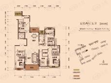 东江香域5室2厅5卫户型图