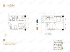 云尚天成3室2厅2卫户型图