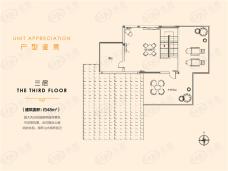 花都颐和山庄1室1厅1卫户型图