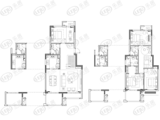 长沙院子4室2厅3卫户型图