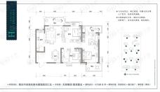 丰金海悦府3室2厅2卫户型图