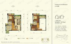 融创凡尔赛花园C2/C7户型图