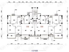 碧桂园·咸宁温泉旅游城4室2厅3卫户型图