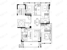 泰禾鼓山院子4室2厅3卫户型图