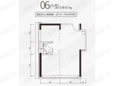 珠海百家达国际广场06户型户型图