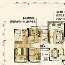 碧桂园凤凰城星悦Y132 A户型户型图