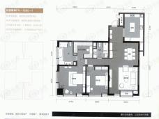 金陵凤栖园2室2厅2卫户型图