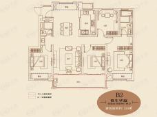 湖畔樾山4室2厅2卫户型图