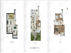 汤山温泉康养小镇3室3厅3卫户型图