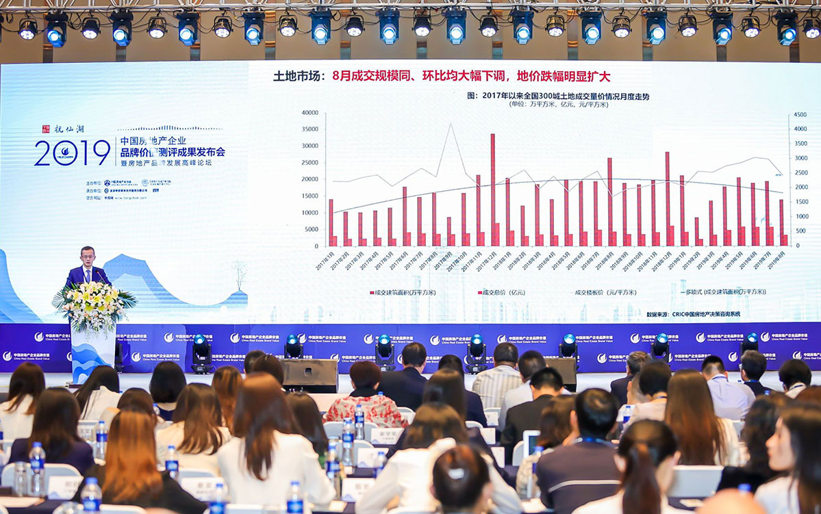 丁祖昱发布《2019中国房地产企业品牌价值测评研究报告》