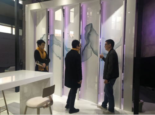  | 一名微晶 · 展厅现场了解通体微晶石的设计师们
