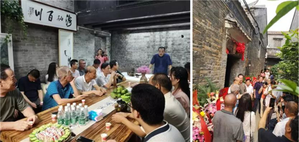 广东省文化学会诗词文化专委会南风古灶创作基地成立，众多诗人现场写诗咏赞南风古灶