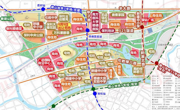 顺德新城北部居住片区规划