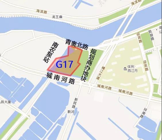 江北新区G17地块10点40分开拍