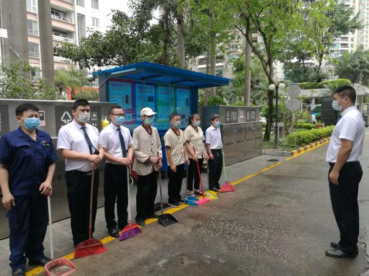 龙城物业张华全：防疫战斗