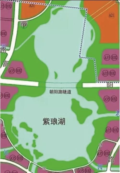 南通紫琅公园平面图图片