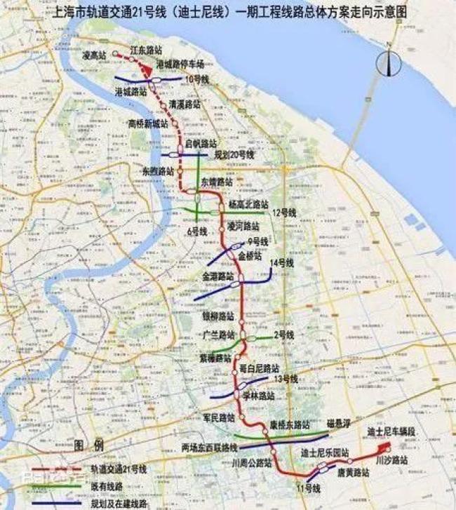 21号线路线规划
