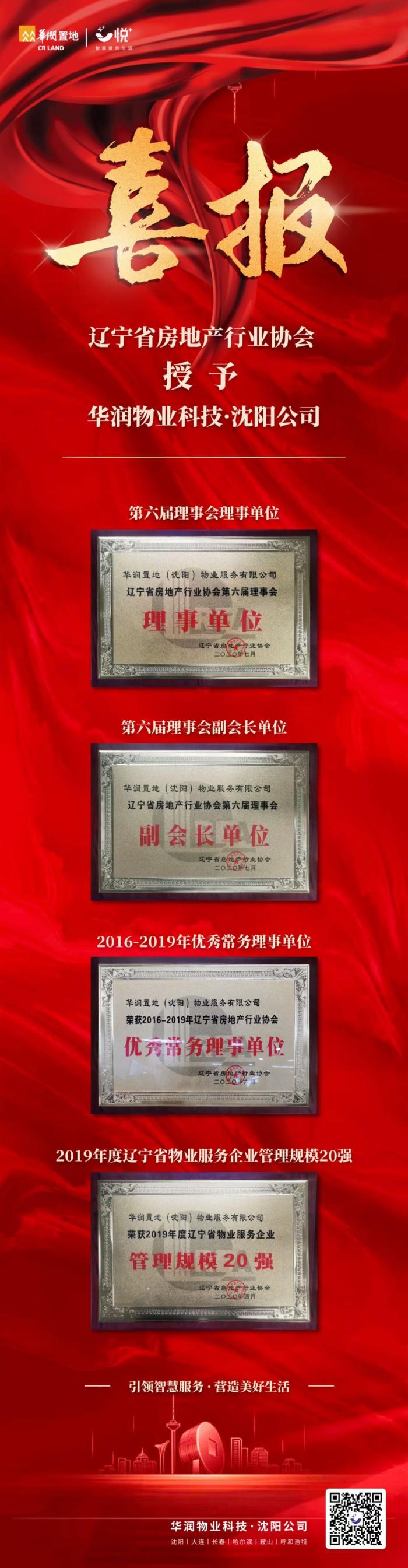 华润物业科技获授嘉奖