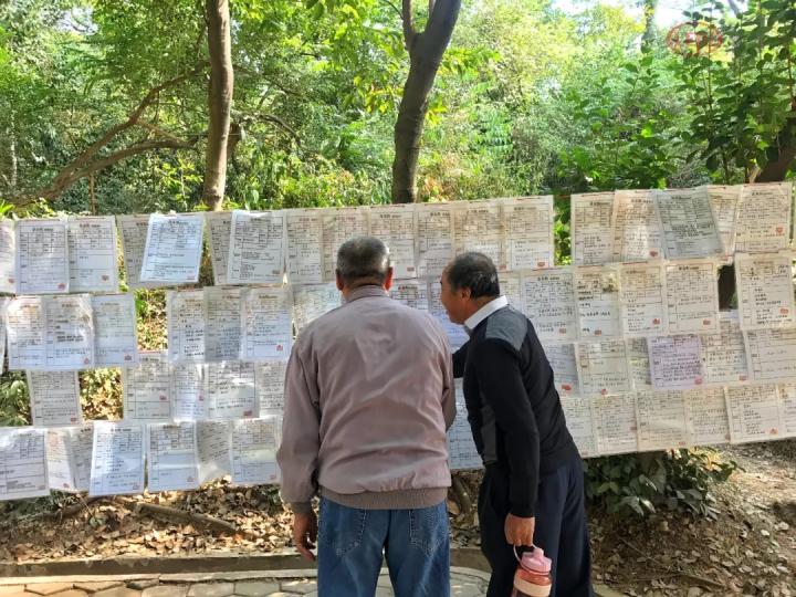 探访天河公园相亲角