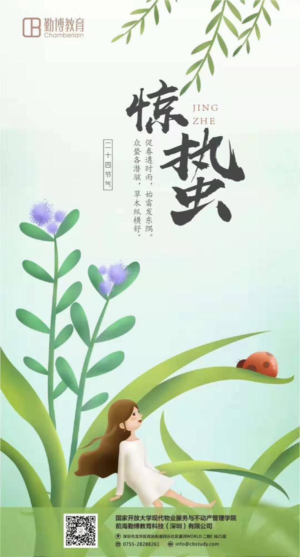 物业服务企业2019惊蛰海报大赏