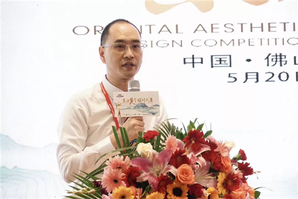 卡米亚瓷砖总经理李丹锋致辞