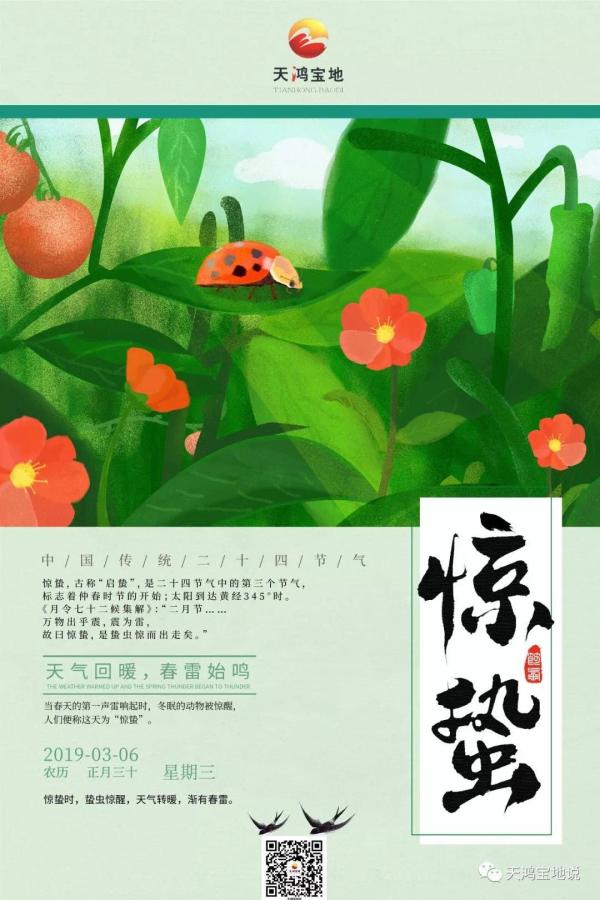 物业服务企业2019惊蛰海报大赏