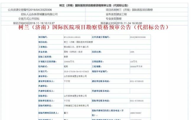 济南西要建一家超级医院！