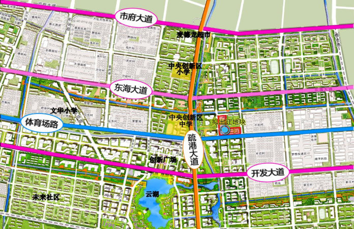 台州中央创新区2宗住宅地块