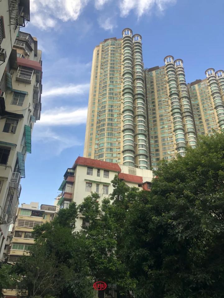 | 东湖新村旁的东湖御苑高达51层，建设时为广州最高的住宅楼。平均单价约5万元，但主要以一百多平方米的大户型为主，总价较高。
