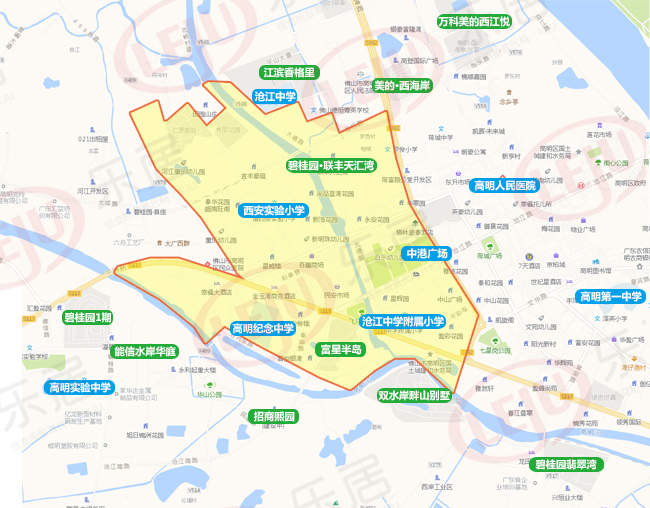 高明荷城人口_佛山打造魅力西江水都