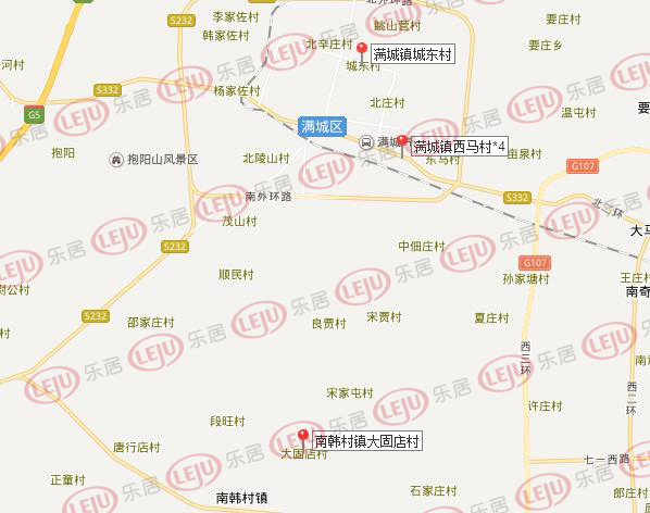 保定国土局征收满城区6宗地约459亩 多为住宅用地