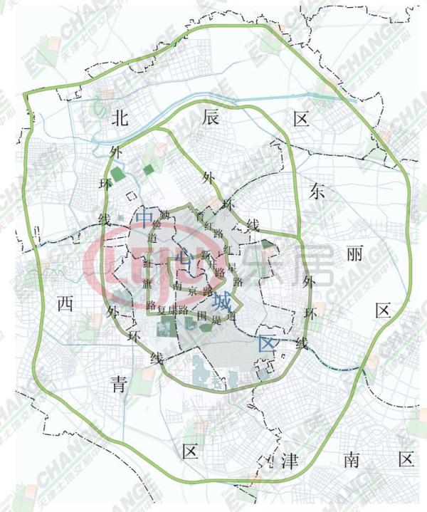 天津市区地图_天津 2018 市区人口