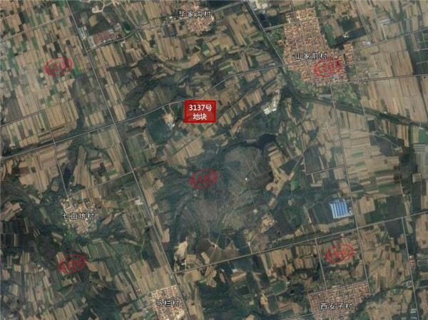 HD2019-3137号地块大致位置