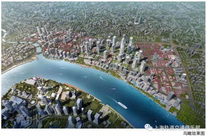 上海虹桥北外滩规划草案：拟建