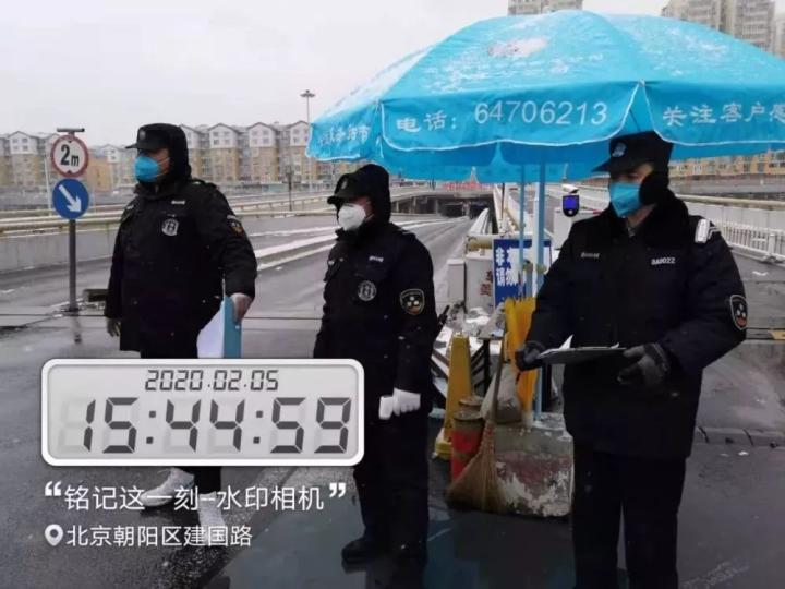 首开物业旗下亿方物业通惠家园分公司开辟临时隔离车库，安排专人值守