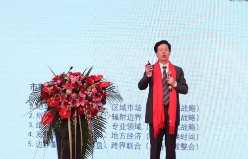 △深圳家具研究开发院许柏鸣院长，发表战略演讲