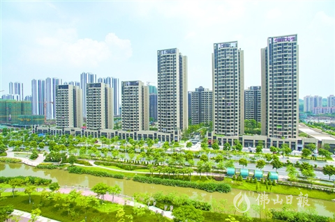 北江新区是近年来三水重点打造的宜居商住区，今年商住改造面积达到1514.68亩。 　　/佛山日报记者陈浩森摄