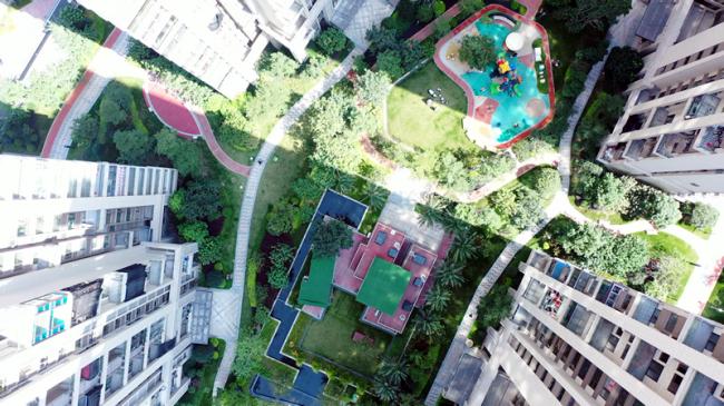 △世茂璀璨天城園林景觀實景圖