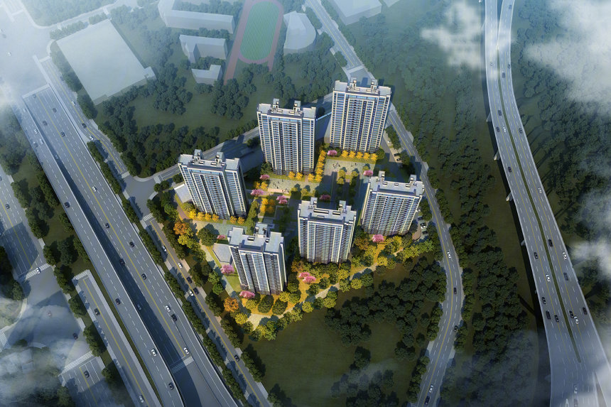 遠(yuǎn)洋山水效果圖