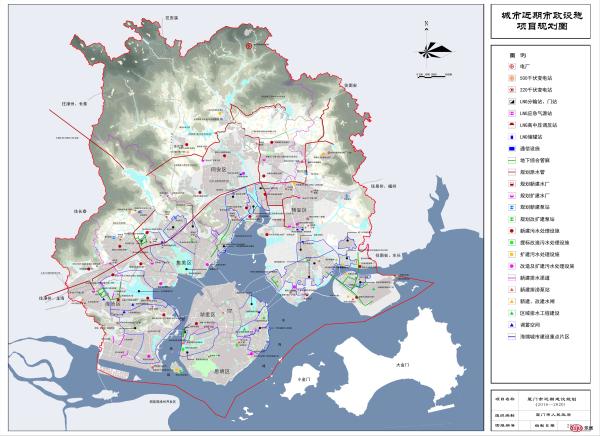 厦门市近期建设规划公布 将把6大新城作为开发重点