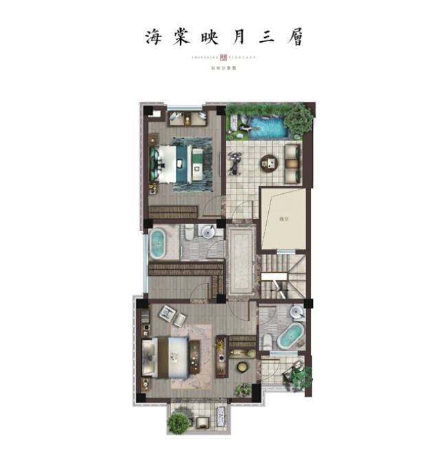 聯(lián)排戶型圖