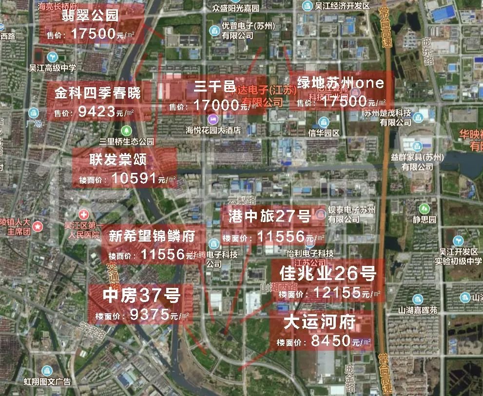 吴江运东板块规划图片