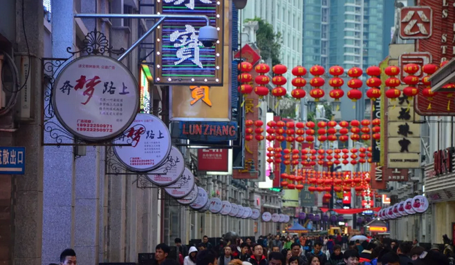 中国最有名的15条商业街