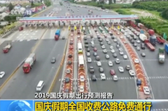 中秋假期刚结束,国庆出行预测已出炉!哪里免费哪里堵?