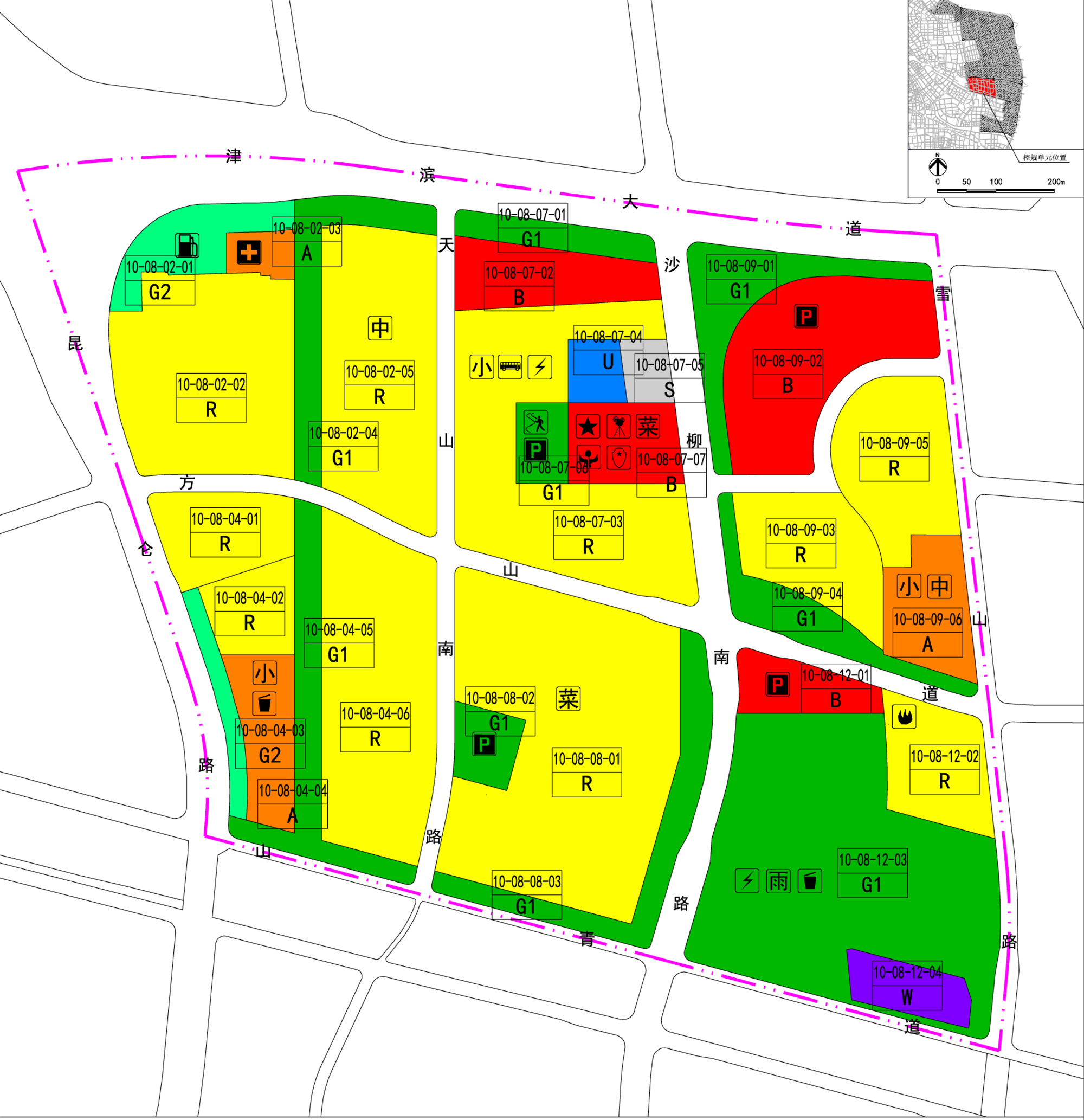 天津市东丽区规划图图片